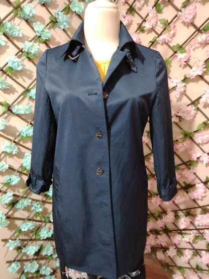 Gabardina azul noche
