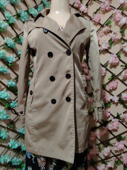 Gabardina beis-camel