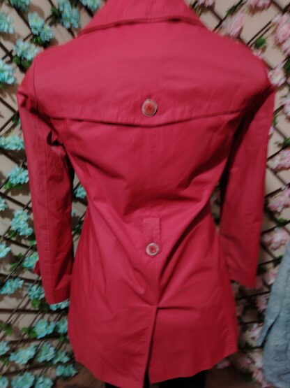 Gabardina color cerezo - Imagen 2