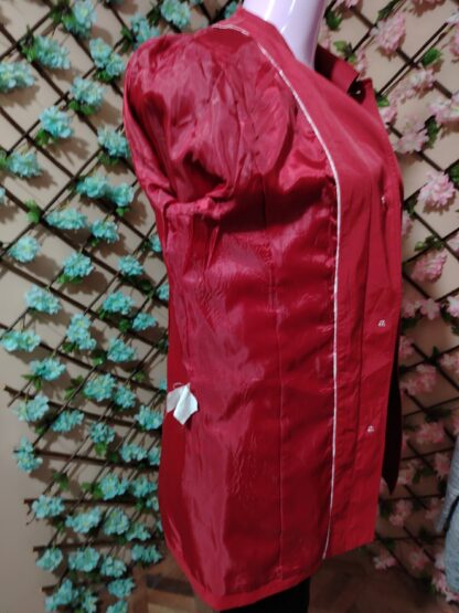 Gabardina color cerezo - Imagen 3