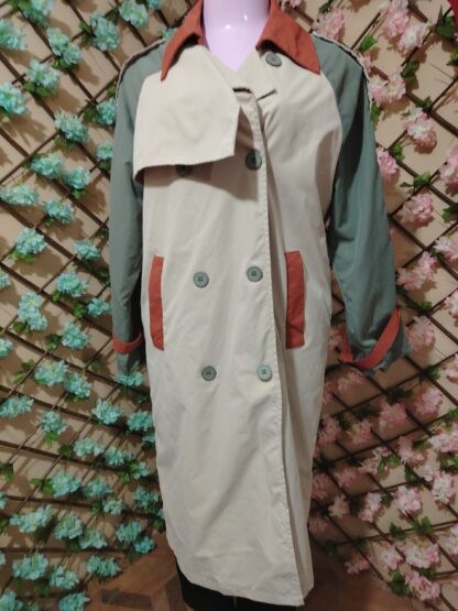 Gabardina beige +